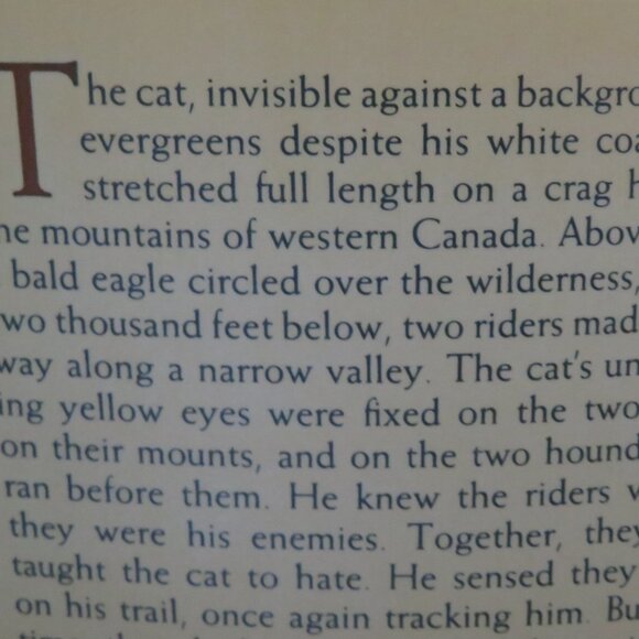 The White Puma R.D. Lawrence Hardcover 1990 1st Edition (F78) - Picture 5 of 11